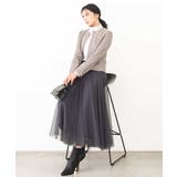 ボリュームチュールスカート/洗える | MK MICHEL KLEIN | 詳細画像44 