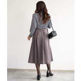[洗える]スウェード調タックスカート | MK MICHEL KLEIN | 詳細画像7 