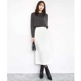 ループネップツイードIラインスカート/洗える | MK MICHEL KLEIN | 詳細画像15 