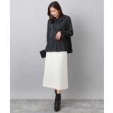 ループネップツイードIラインスカート/洗える | MK MICHEL KLEIN | 詳細画像9 