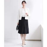 リバーシブルシフォンプリーツスカート/洗える | MK MICHEL KLEIN | 詳細画像10 