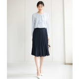 リバーシブルシフォンプリーツスカート/洗える | MK MICHEL KLEIN | 詳細画像12 