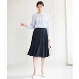 リバーシブルシフォンプリーツスカート/洗える | MK MICHEL KLEIN | 詳細画像13 
