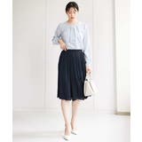 リバーシブルシフォンプリーツスカート/洗える | MK MICHEL KLEIN | 詳細画像14 