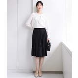 リバーシブルシフォンプリーツスカート/洗える | MK MICHEL KLEIN | 詳細画像3 