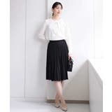 リバーシブルシフォンプリーツスカート/洗える | MK MICHEL KLEIN | 詳細画像4 