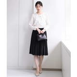 リバーシブルシフォンプリーツスカート/洗える | MK MICHEL KLEIN | 詳細画像5 