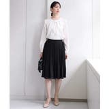 リバーシブルシフォンプリーツスカート/洗える | MK MICHEL KLEIN | 詳細画像6 