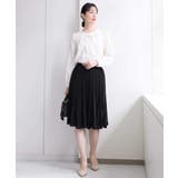 リバーシブルシフォンプリーツスカート/洗える | MK MICHEL KLEIN | 詳細画像7 