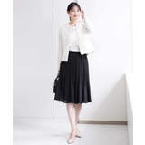 リバーシブルシフォンプリーツスカート/洗える | MK MICHEL KLEIN | 詳細画像9 