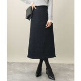 ツイードナロースカート/洗える | MK MICHEL KLEIN | 詳細画像2 