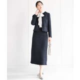 ツイードナロースカート/洗える | MK MICHEL KLEIN | 詳細画像5 