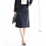 ファンシーツイードスカート/セットアップ対応/洗える | MK MICHEL KLEIN | 詳細画像1 