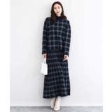 チェック柄プリーツニットスカート/洗える | MK MICHEL KLEIN | 詳細画像24