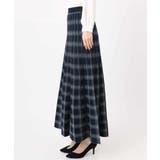 チェック柄プリーツニットスカート/洗える | MK MICHEL KLEIN | 詳細画像26