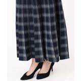 チェック柄プリーツニットスカート/洗える | MK MICHEL KLEIN | 詳細画像29