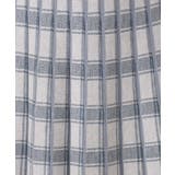 チェック柄プリーツニットスカート/洗える | MK MICHEL KLEIN | 詳細画像32