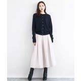 メモリータフタ タックフレアスカート/洗える | MK MICHEL KLEIN | 詳細画像13