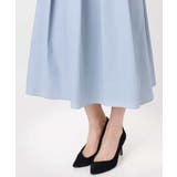 メモリータフタ タックフレアスカート/洗える | MK MICHEL KLEIN | 詳細画像33