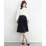 リバーシブルシフォンプリーツスカート/洗える | MK MICHEL KLEIN | 詳細画像12