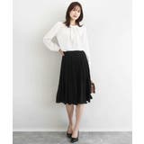 リバーシブルシフォンプリーツスカート/洗える | MK MICHEL KLEIN | 詳細画像4