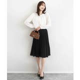 リバーシブルシフォンプリーツスカート/洗える | MK MICHEL KLEIN | 詳細画像5