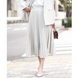 プリーツデザインスカート/洗える | MK MICHEL KLEIN | 詳細画像1 