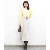 プリーツデザインスカート/洗える | MK MICHEL KLEIN | 詳細画像20 