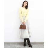 プリーツデザインスカート/洗える | MK MICHEL KLEIN | 詳細画像21 