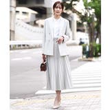 プリーツデザインスカート/洗える | MK MICHEL KLEIN | 詳細画像32 