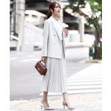 プリーツデザインスカート/洗える | MK MICHEL KLEIN | 詳細画像33 