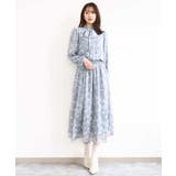 花柄シフォンスカート/洗える | MK MICHEL KLEIN | 詳細画像10 