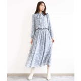 花柄シフォンスカート/洗える | MK MICHEL KLEIN | 詳細画像11 