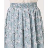 花柄シフォンスカート/洗える | MK MICHEL KLEIN | 詳細画像20 