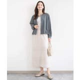 アイレット編みクロシェ風ニットスカート/洗える | MK MICHEL KLEIN | 詳細画像10