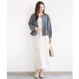 アイレット編みクロシェ風ニットスカート/洗える | MK MICHEL KLEIN | 詳細画像11