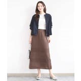 アイレット編みクロシェ風ニットスカート/洗える | MK MICHEL KLEIN | 詳細画像18