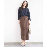 アイレット編みクロシェ風ニットスカート/洗える | MK MICHEL KLEIN | 詳細画像21