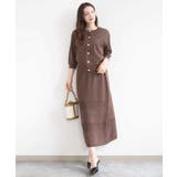 アイレット編みクロシェ風ニットスカート/洗える | MK MICHEL KLEIN | 詳細画像24