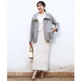 アイレット編みクロシェ風ニットスカート/洗える | MK MICHEL KLEIN | 詳細画像29