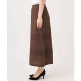 アイレット編みクロシェ風ニットスカート/洗える | MK MICHEL KLEIN | 詳細画像38