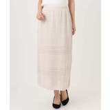 アイレット編みクロシェ風ニットスカート/洗える | MK MICHEL KLEIN | 詳細画像43