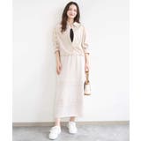 アイレット編みクロシェ風ニットスカート/洗える | MK MICHEL KLEIN | 詳細画像6