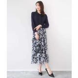 花柄シフォンスカート/洗える | MK MICHEL KLEIN | 詳細画像11