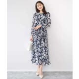 花柄シフォンスカート/洗える | MK MICHEL KLEIN | 詳細画像13