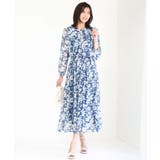 花柄シフォンスカート/洗える | MK MICHEL KLEIN | 詳細画像18