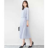 幾何柄ジャージータックスカート/洗える | MK MICHEL KLEIN | 詳細画像15 