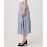 幾何柄ジャージータックスカート/洗える | MK MICHEL KLEIN | 詳細画像17 