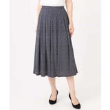 幾何柄ジャージータックスカート/洗える | MK MICHEL KLEIN | 詳細画像23 