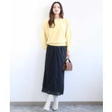 オーガンジートリコットシアータイトスカート/洗える | MK MICHEL KLEIN | 詳細画像10 